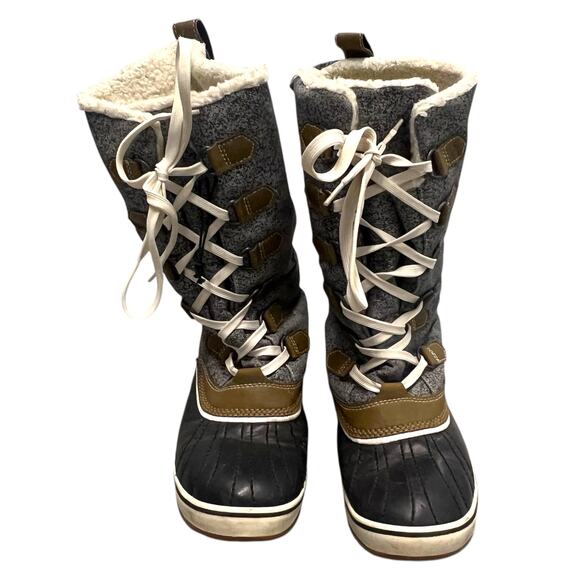 Sorel Shoes - Sorel gray winter boots size 10